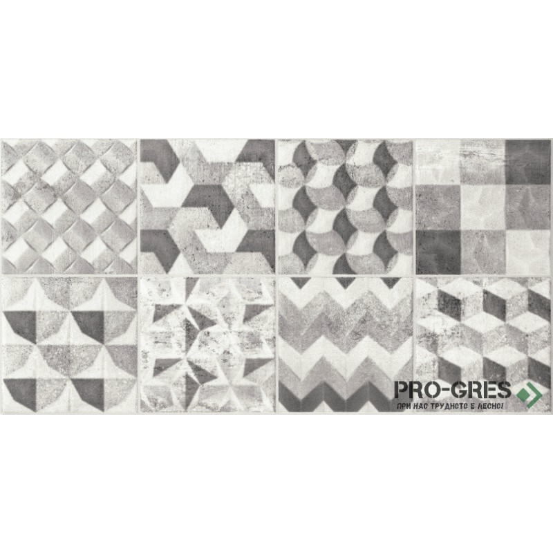 Фаянс Multi Detroit White 30×60 см