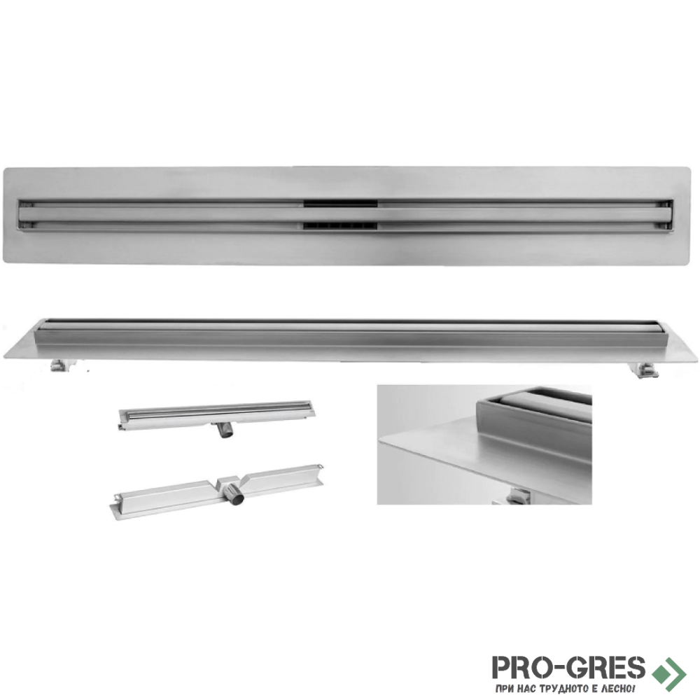 Лентов сифон 60 см Blandini Ultra Slim MS1-S60