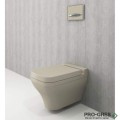 Конзолна тоалетна чиния с капак, 52x36см, кашмир мат, Bocchi 1080 011 0129 - A0322 011