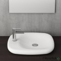 Умивалник купа без пробит отвор за смесител, 54см, Bocchi, Fenice 1164 002 0125