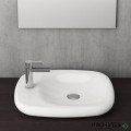 Умивалник купа без пробит отвор за смесител, 54см, Bocchi, Fenice 1164 001 0125