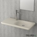 Мивка с плот, без пробит отвор за смесител, жасмин мат, 90см, Bocchi, Fenice 1165 007 0125