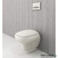 Конзолна тоалетна чиния с капак, бисквита гланц,Fenice, Bocchi 1166 014 0129 / A0327 014