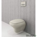 Конзолна тоалетна чиния с капак, жасмин мат,Fenice, Bocchi 1166 007 0129 / A0327 007
