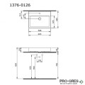 Мивка за плот 60см  Bocchi Milano 1376 019 0126