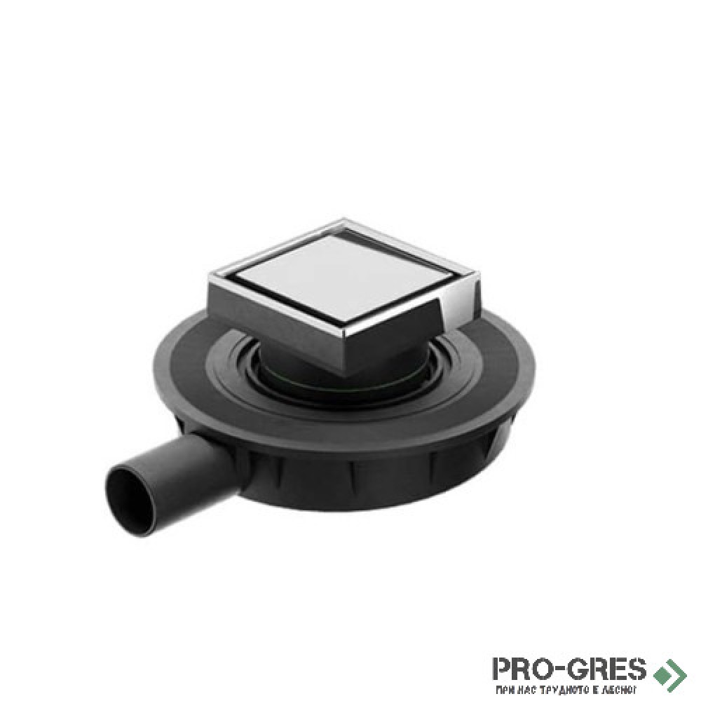 Подов сифон за вграждане на плочка 10х10 см,Bonomini, Mini Drain 6310MX50S9