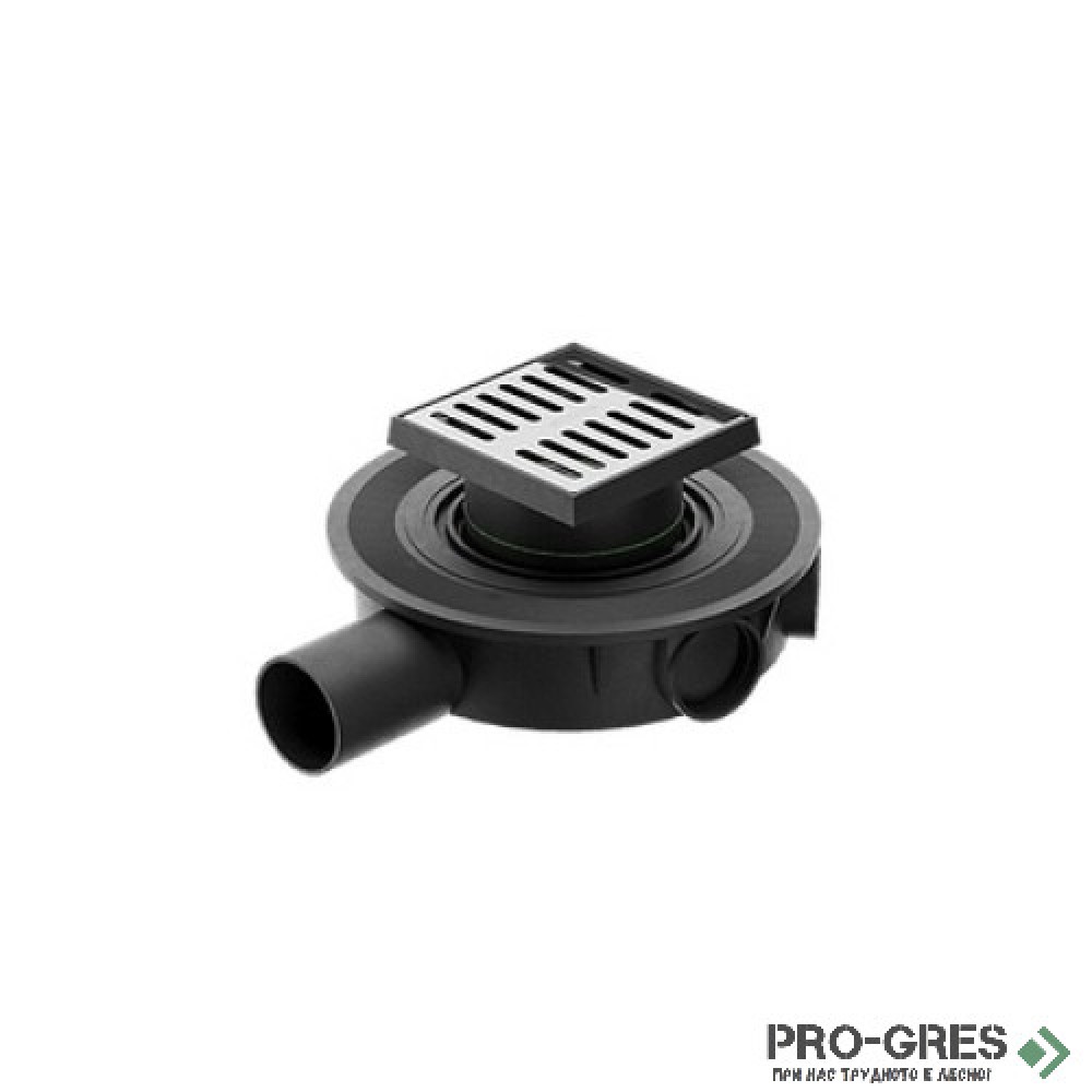 Подов сифон 10х10см, Bonomini, Mini Drain, 6310IX50S9