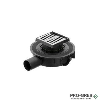 Подов сифон 10х10см, Bonomini, Mini Drain, 6310IX50S9