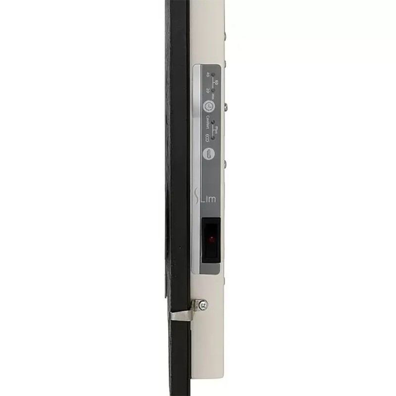 Лъчист отоплител за баня с акумулираща функция,Slim 800 W, черен CLIMASTAR  (SILEX DARK)