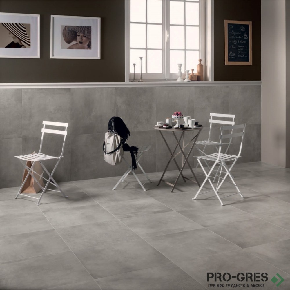 Гранитогрес калиброван Caesar Wide Fog mate 60x60