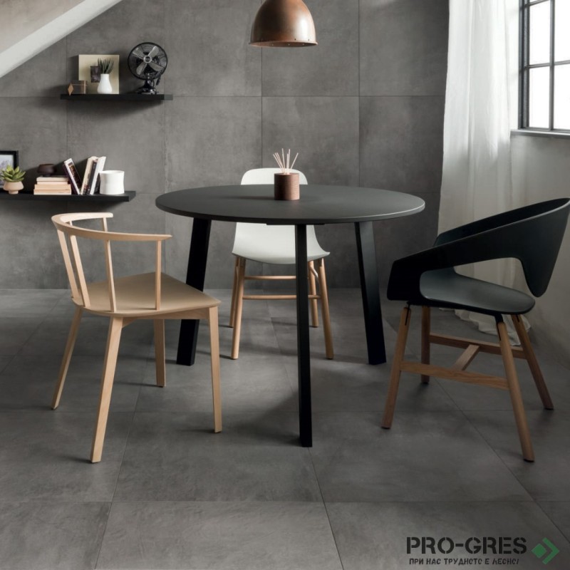 Гранитогрес калиброван Caesar Wide Steel mate 60x60