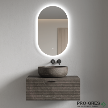 LED огледало с нагревател  50х70 см MOS1