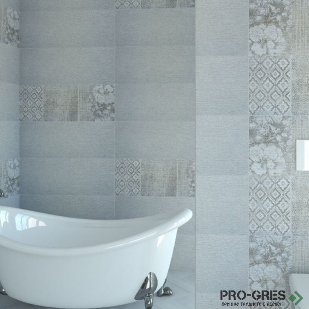 Плочки за баня Cerpa Athenas Gris 33×90 см Плочки за баня Cerpa Athenas Gris 33×90 см