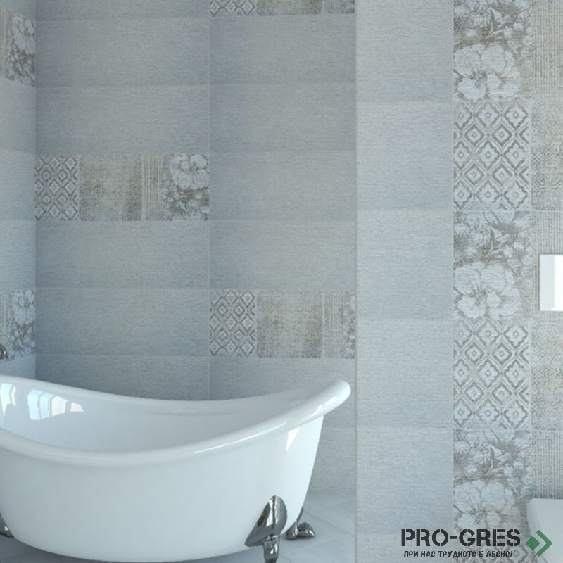 Плочки за баня Cerpa Athenas Gris 33×90 см Плочки за баня Cerpa Athenas Gris 33×90 см