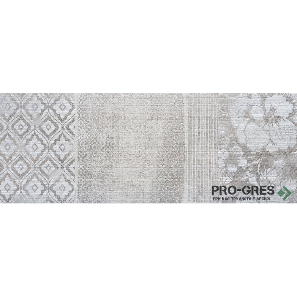 Фаянс Athenas Mix Gris 33×90 см