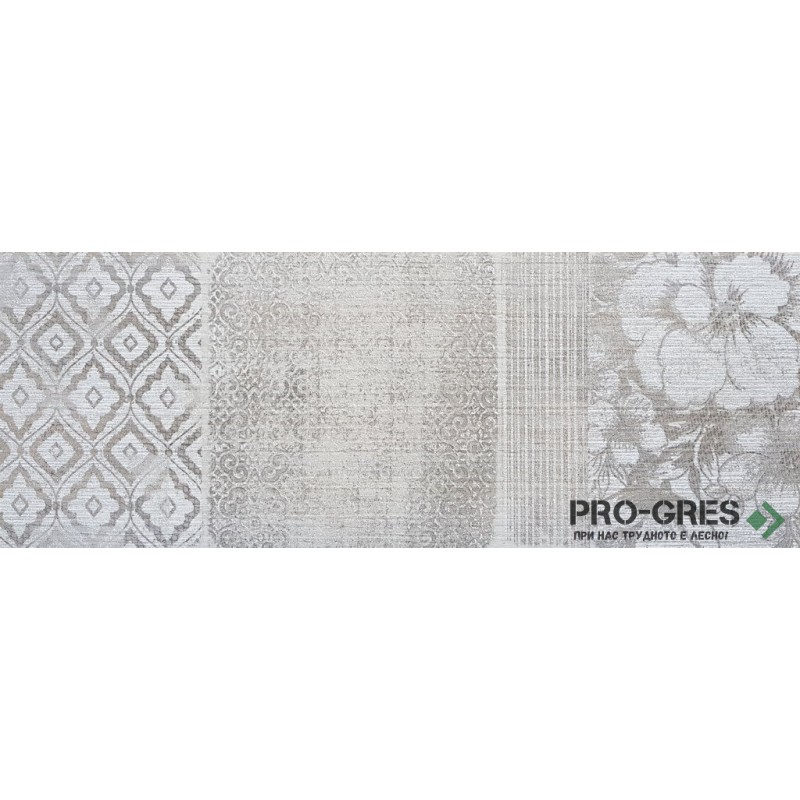 Фаянс Athenas Mix Gris 33×90 см