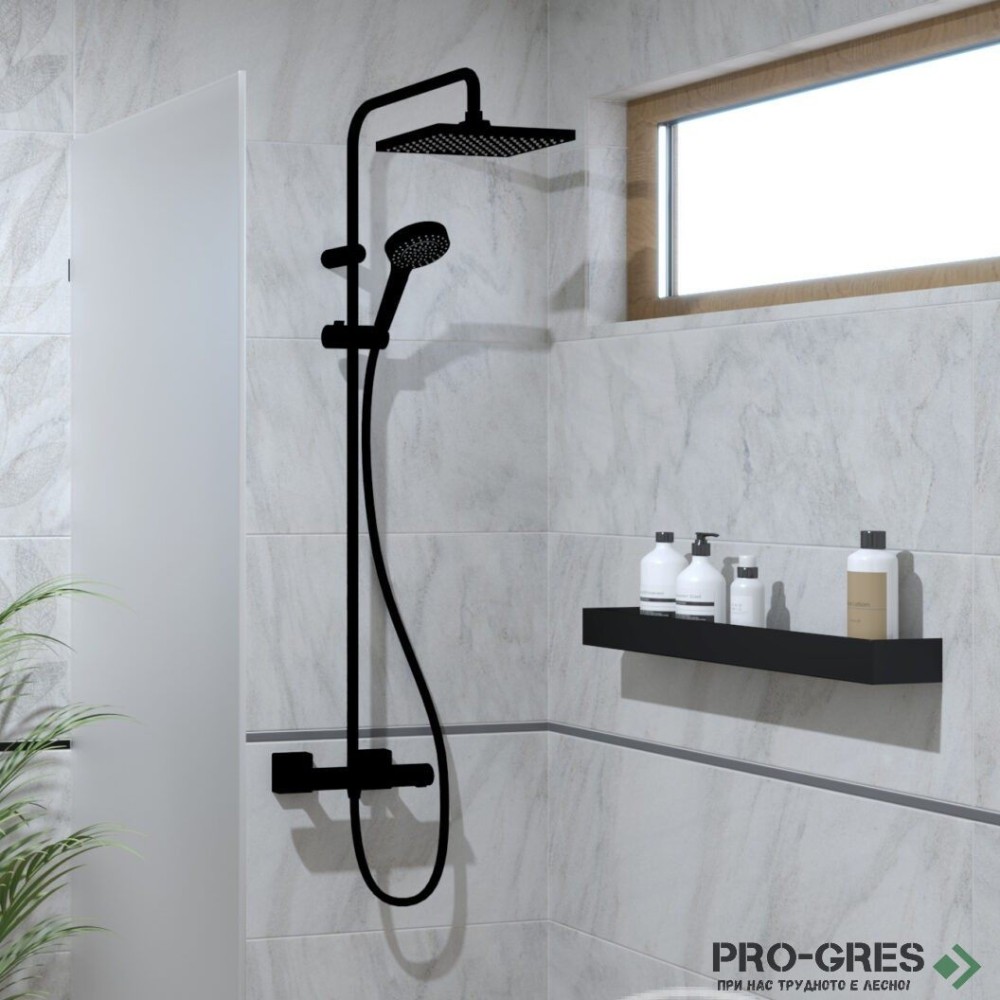 Плочки за баня Cerpa Camile Gris 33×90 см Плочки за баня Cerpa Camile Gris 33×90 см