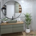 Плочки за баня Cerpa Camile Gris 33×90 см Плочки за баня Cerpa Camile Gris 33×90 см