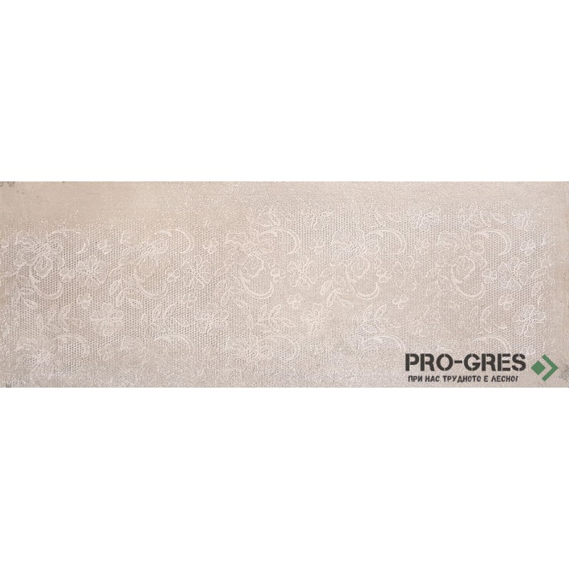 Фаянс Nara Beige Decor 1 33×90 см
