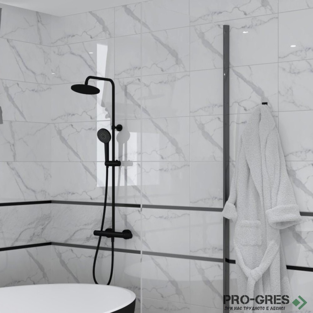 Плочки за баня Cifre Anima White Brillo 30×60 см Плочки за баня Cifre Anima White Brillo 30×60 см