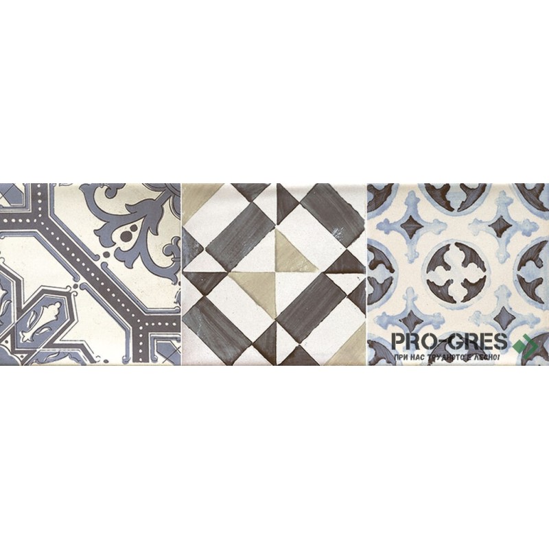Фаянс Bulevar Decor Warm 10×30.5 см