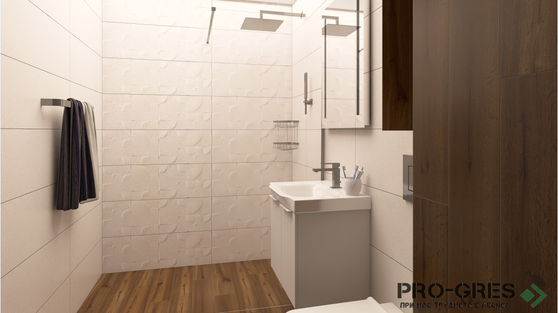 Проект Kone Sand & Treverkheart Brown