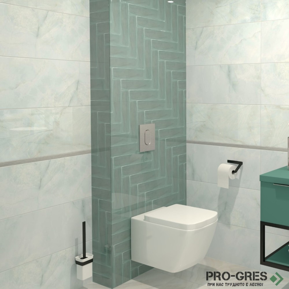Плочки за баня Cifre Onix Blue 30×90 см Плочки за баня Cifre Onix Blue 30×90 см