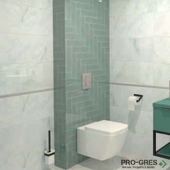 Плочки за баня Cifre Onix Blue 30×90 см