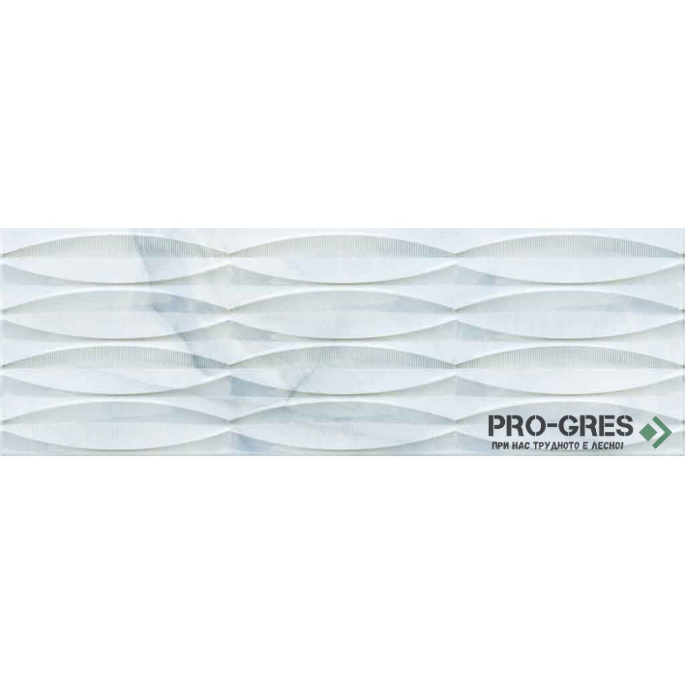 Фаянс Onix Calea Blue Brillo 30×90 см