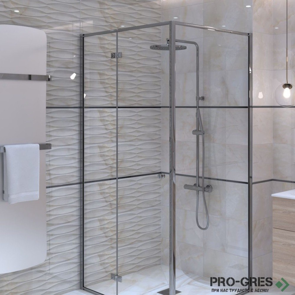 Плочки за баня Cifre Onix Cream 30×90 см