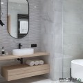 Плочки за баня Cifre Onix White 30×90 см