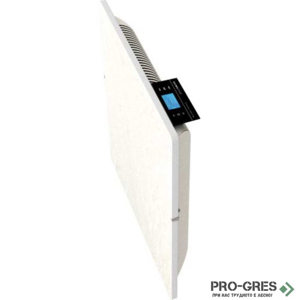 Електрически отоплител Smart PRO 2000 W, бял гладък