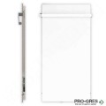 Лъчист отоплител за баня с акумулираща функция, CLIMASTAR Slim 800 W, бял гладък (WHITE QUARTZ)