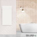 Лъчист отоплител за баня с акумулираща функция, CLIMASTAR Slim 800 W, бял гладък (WHITE QUARTZ)