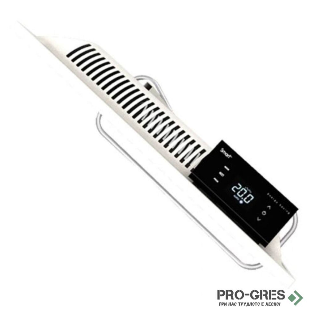 Електрически отоплител с акумулираща фунцкия CLIMASTAR Smart Pro 3in1 1000W, Бял релеф