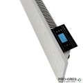 Електрически отоплител Smart PRO 2000 W, бял релеф