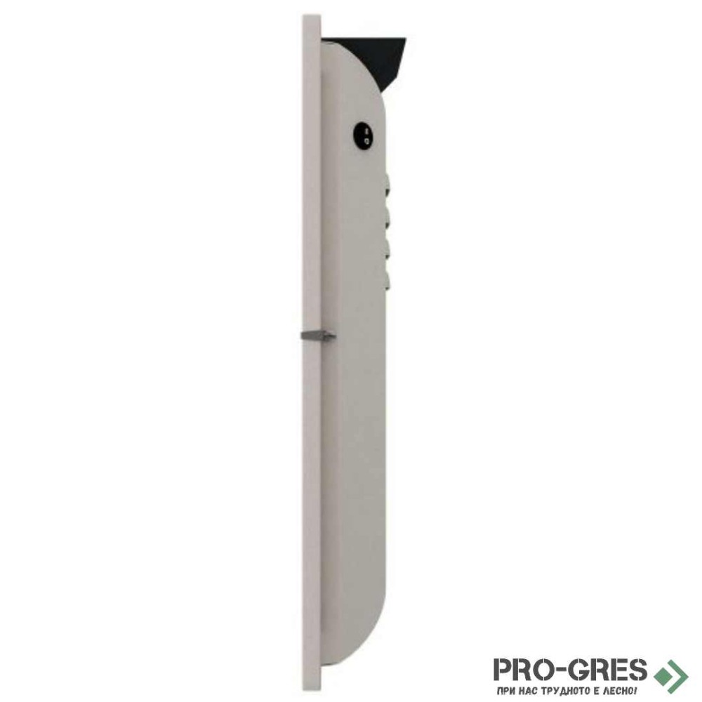 Електрически отоплител Smart PRO 2000 W, бял релеф