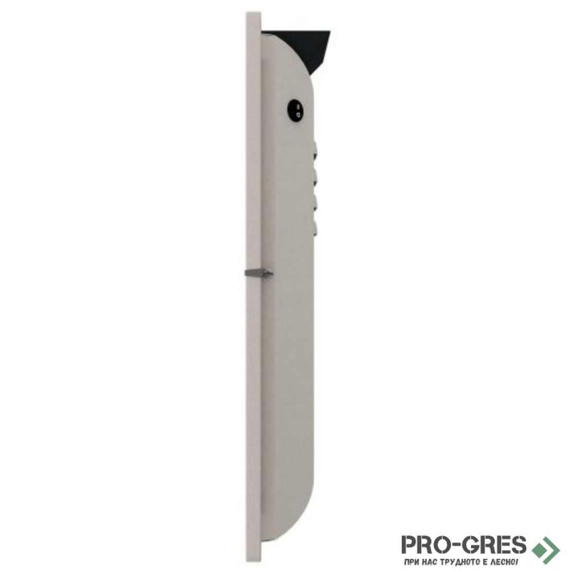 Електрически отоплител Smart PRO 2000 W, бял релеф