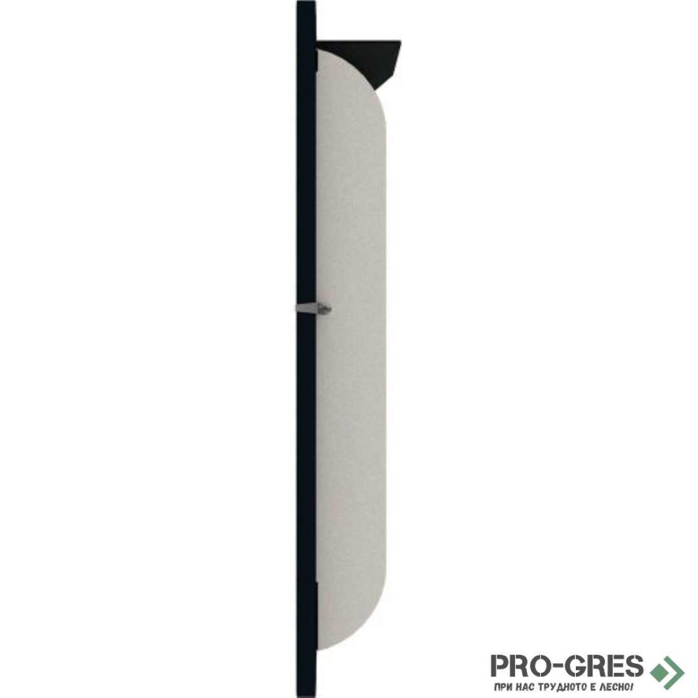 Електрически отоплител Smart PRO 2500 W, черен релеф