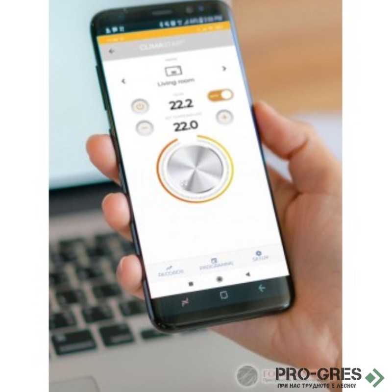 Електрически отоплител Star Wi-Fi 2000 W, бял