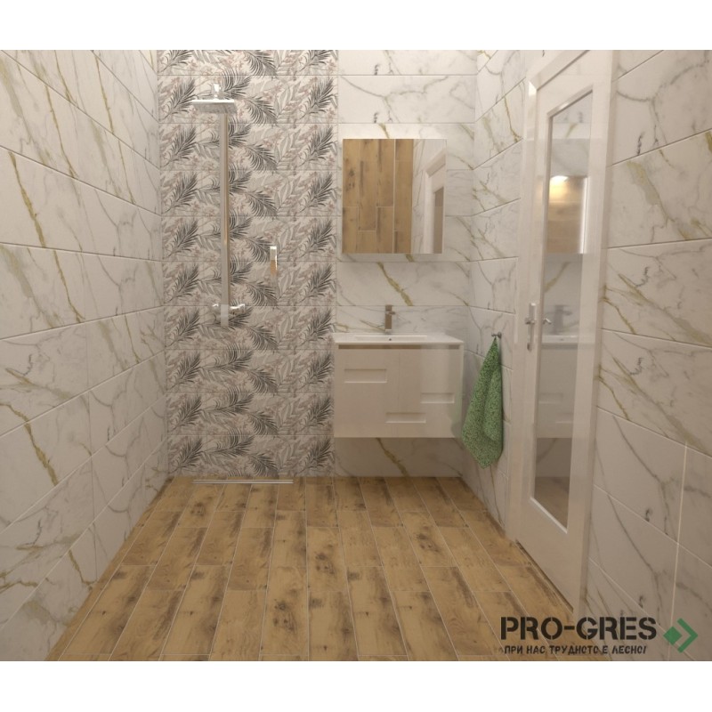 Плочки за баня Cristacer Gold 25x75