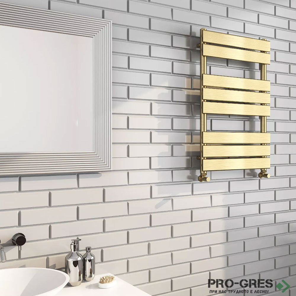 Лира за баня драскано злато STRAIGHT SB-Brass 299 W CITRINE