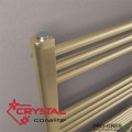 Лира за баня CORALLITE STRAIGHT SB-Brass 412 W, 1200×500 mm