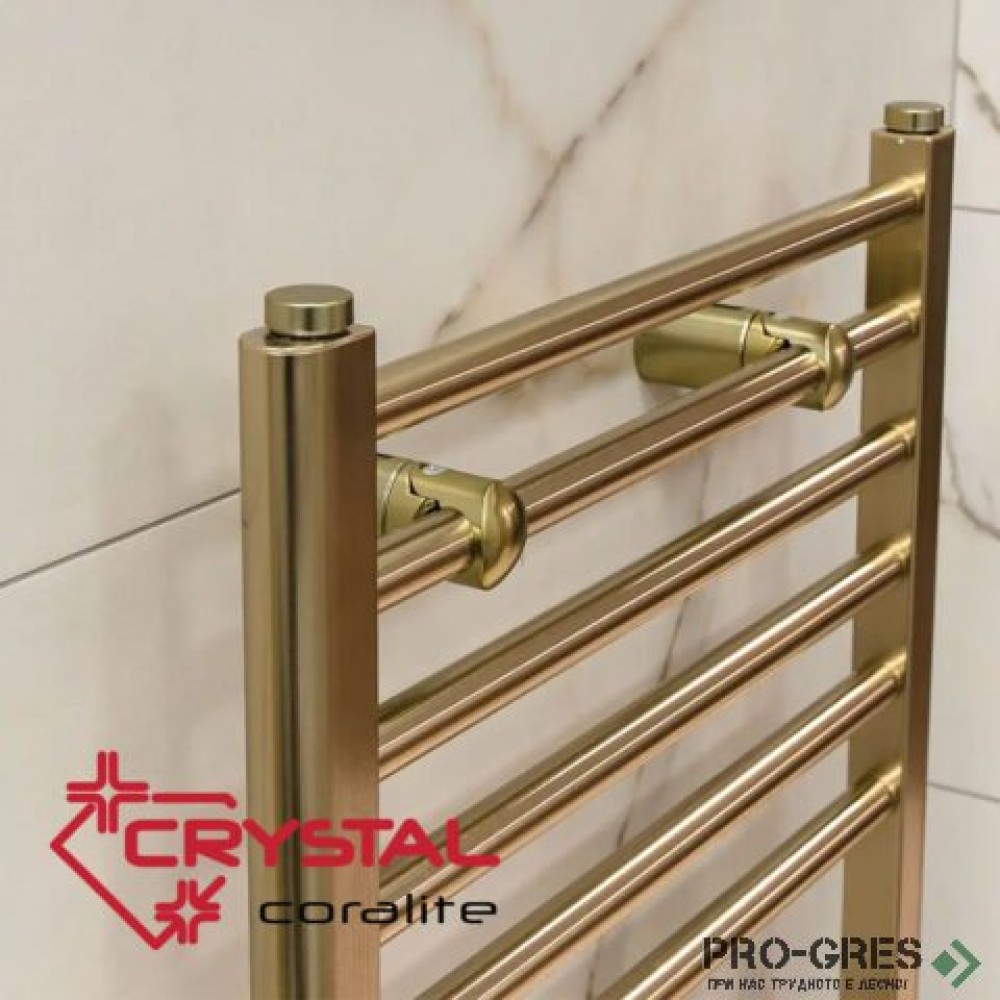 Лира за баня CORALLITE STRAIGHT SB-Brass 412 W, 1200×500 mm