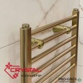 Лира за баня CORALLITE STRAIGHT SB-Brass 412 W, 1200×500 mm