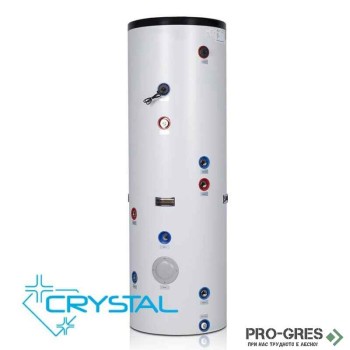 Бойлер с вграден буферен съд Crystal Azurite 150/50 Бойлер с вграден буферен съд Crystal Azurite 150/50