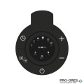Електрическа лира за баня Crystal E-Pearl 300 W Black