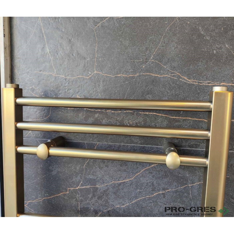 Лира за баня 80х50см драскано злато Crystal  STRAIGHT SB-Brass CORALLITE