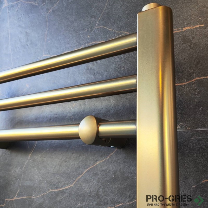 Лира за баня 80х50см драскано злато Crystal  STRAIGHT SB-Brass CORALLITE