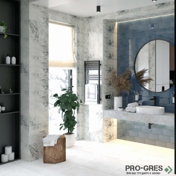 Плочки за баня Dune Baikal Blue 30×90 см